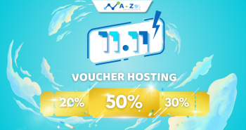 Ngày 11.11: AZ9S Tung Voucher Giảm Đến 50% Cho Các Gói Hosting - Cơ Hội Vàng Để Tiết Kiệm Chi Phí